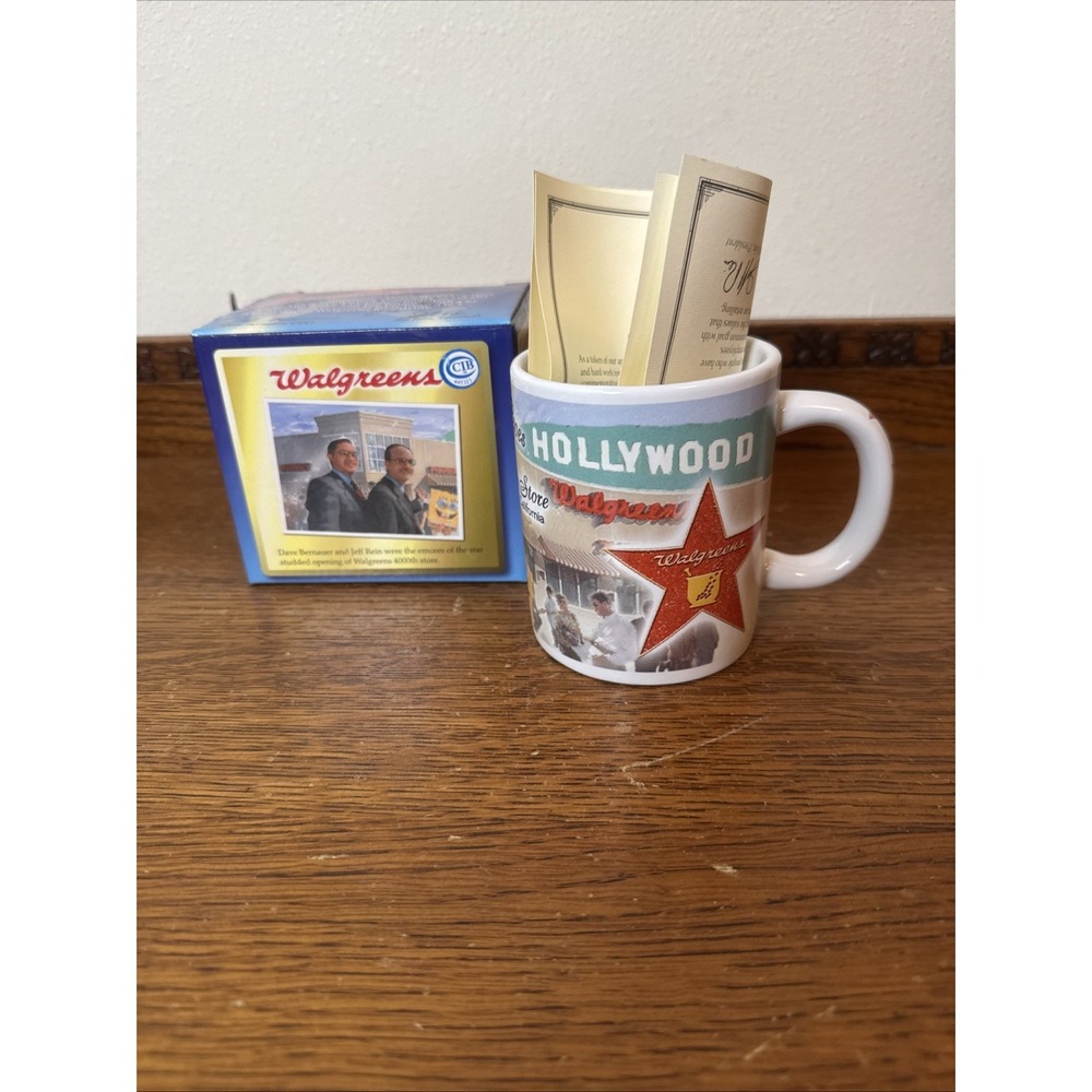 Walgreens Commemorative Mug - 4000th Store - New in Box